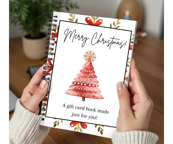 🎄📚Christmas Gift Card Book - 🎁 Surprises On Every Page