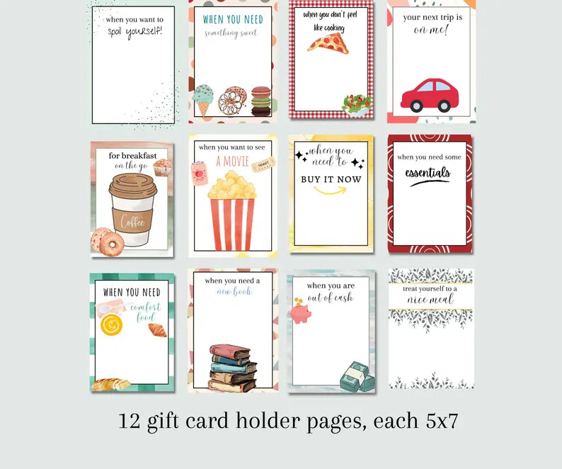 🎄📚Christmas Gift Card Book - 🎁 Surprises On Every Page