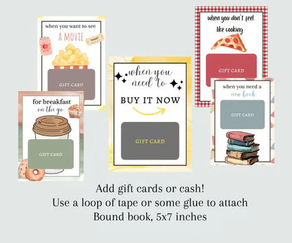 🎄📚Christmas Gift Card Book - 🎁 Surprises On Every Page