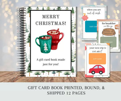 🎄📚Christmas Gift Card Book - 🎁 Surprises On Every Page