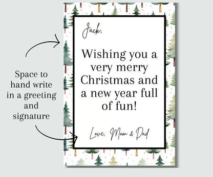 🎄📚Christmas Gift Card Book - 🎁 Surprises On Every Page
